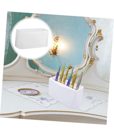 Beaupretty 6 Tweezers Display Stand Show Rack with Cover Blue Hair Accessories Wedding Travel Accesories Irish Accessories for Women Tweezers Rack Storage Rack Eyelash White Plastic 15x6.2cm White - Buy Online on GoSupps.com