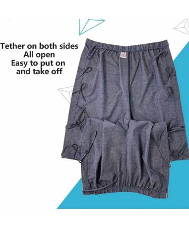 Unisex Daily Wear Patient Pants for Disability & Paralysis - Easy On/Off Care Clothes | Medium 7 Points - Buy Online on GoSupps.com