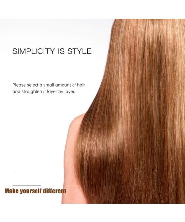 AmoVee Travel Curling Iron & Flat Iron 2 in 1 Mini Hair Straightener 1 Inch Dual Voltage - Black - Buy Online on GoSupps.com