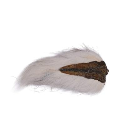 Hareline Dubbin Large Northern Bucktail White