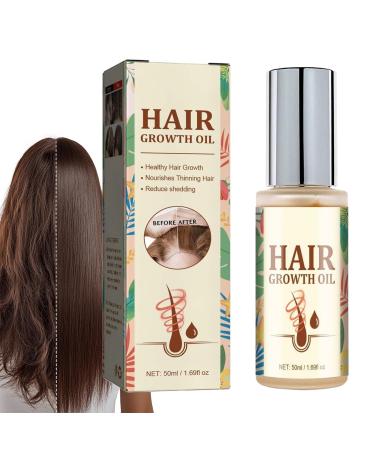 Eventerde Natural Hair Growth Oil 50ml Strengthening Natural Hair Conditioner Beauty Products for Scalp Texture Improvement Daily Style and Special Occasions