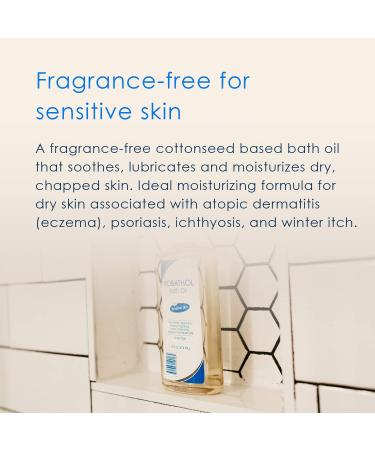 Vanicream RoBathol Bath Oil 16oz - Fragrance-Free Formula for Sensitive Skin - Replenishing Bath Oil - Buy Online on GoSupps.com