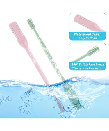 KMZ 5PCS Manual Nose Hair Trimmer 360 Degree Degree Rotating Double Sided Nose Hair Knife Washable Portable Nasal Hair Cutter Nostril Hair Trimmer for Men and Women - Buy Online on GoSupps.com