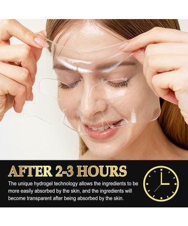 Uocasi Snail Mucin Sheet Mask 6EA Hydrogel Collagen Mask for Face Masks Skin Care Self Care Stocking Stuffers Deep Moisturizing Travel Essentials Gifts for Women - Buy Online on GoSupps.com