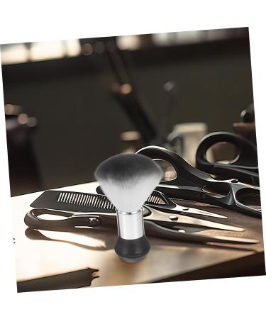 PLAFOPE Barber Brush Neck Brush Barber Hair Cutting Brush Barber Supplies Neck Duster Brush Neck Duster Barber Barbers Brush Haircut Brush Duster Barber Duster Neck Duster for Hair Cutting 14.50X8.50X8.50CM Grey - Buy Online on GoSupps.com