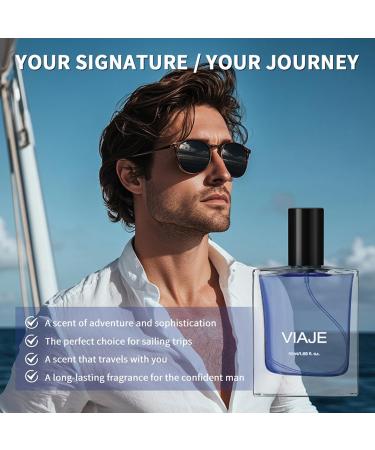 Ocean Perfume for Men Pheromones Perfumes for Men Long lasting Freshness and Elegance Charming Fragrance Men's Birthday Valentine's Day Gift(1.7 fl.oz) Blue - Buy Online on GoSupps.com