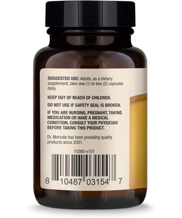 Buy Dr. Mercola Fermented Beta Glucans - 60 Capsules for Immune Support - Buy Online on GoSupps.com