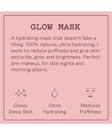 Frank Body Glow Mask | Ultra-Hydrating 5min Face Mask | Naturally Derived Shea & Cocoa Butters | Soothes Skin & Fights Puffiness | 80ml - Buy Online on GoSupps.com