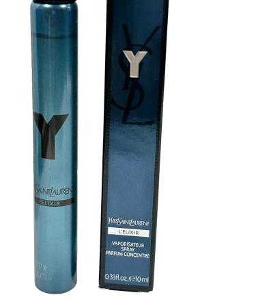 YVES SAINT LAURENT Y ELIXIR MEN YSL L'ELIXIR Travel Spray Perfume MEN 10 ml / 0.33 Fl Oz - Buy Online on GoSupps.com