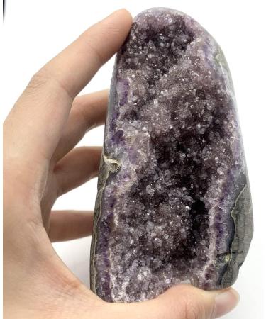 Natural Colourful Amethyst Cluster Freeform Irregulary StoneNatural Minerals Home Decor Gifts Can be Used for (Size : 300-400grams) Home Collections - Buy Online on GoSupps.com