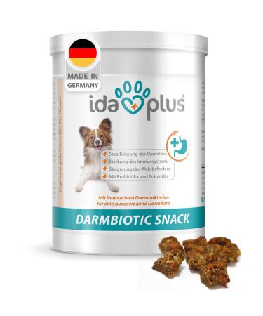 Ida plus intestinal snack - probiotics for intestinal renovation for the dog + prebiotics building intestinal flora after diarrhea - healthy intestinal bacteria - digestive snack for dogs - regulation digestion - 440g