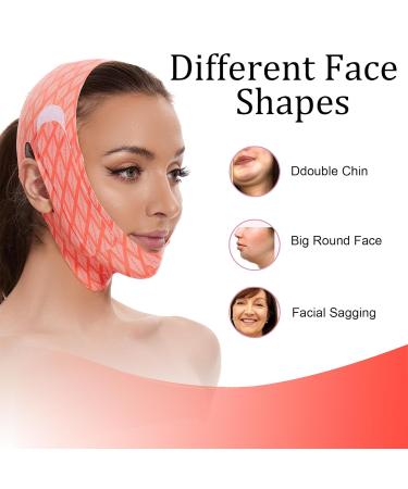 V Line Mask | Double Chin Reducer & Chin Strap Eliminator | Achieve a Slim V-Shaped Face While Sleeping | Jaw Exerciser for Women - Buy Online on GoSupps.com