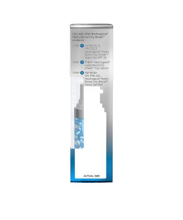 Neutrogena Hydro Boost City Shield Hydrating Eye Serum | Hyaluronic Acid, Antioxidants, Multivitamin Capsules | Pollution-Stressed Skin | Oil-Free, Non-Comedogenic | .47 fl. oz - Buy Online on GoSupps.com
