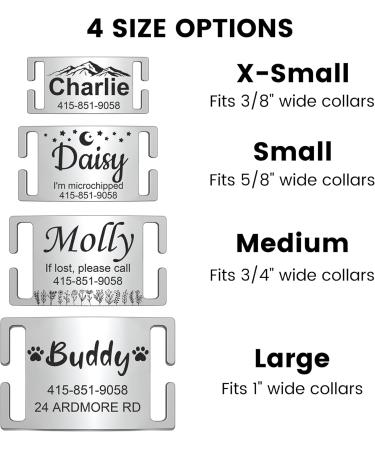 Personalized Gisurey Dog Tag - Durable Noiseless Custom Engraved Design for Your Four-Legged Friend - Buy Online on GoSupps.com