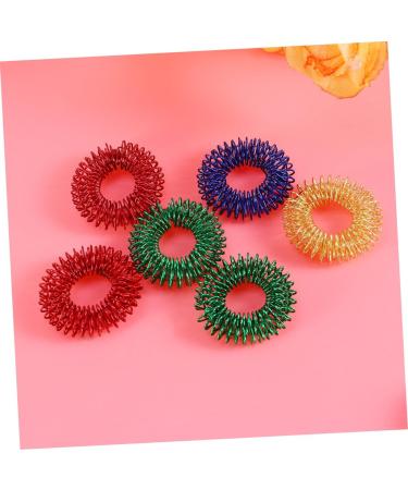 BUIFULSIC 15S Finger Circulation Rings - Sensory Massage Toys & Party Gifts for Kids - Spiky Stress Relief Mini Devices - Buy Online on GoSupps.com