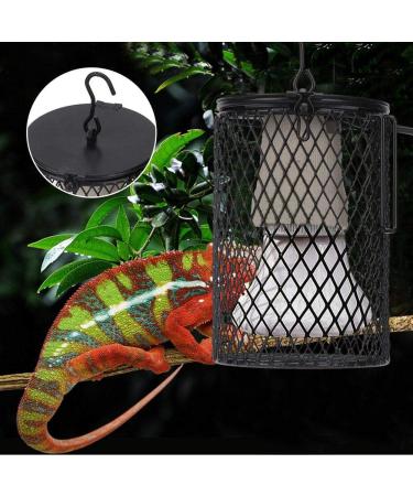 PSPSOP Reptile Heat Lamp Protection Basket - EU 220V Prevent Burns for Terrariums - Buy Online on GoSupps.com