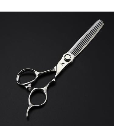 Hair Cutting Scissors Shears 6 Inch Professional Hair Salon Scissors Cutting Double-Sided Sword Haircut Thinning Shear Scissors Hairdressing Hair Tools Kit - Buy Online on GoSupps.com