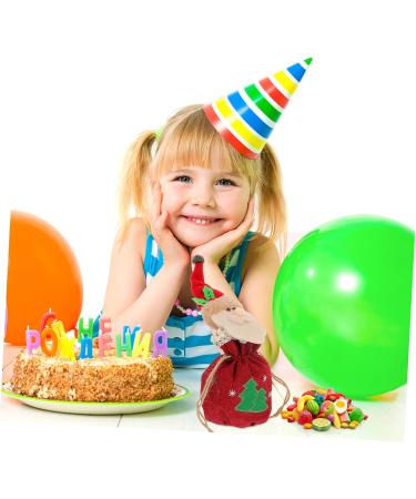 Healvian 1 Pc Christmas Candy Bag Kids Goodie Bags Christmas Cookie Bags Candy Wrapping Bags Storage Bags 1 count (Pack of 1) Red - Buy Online on GoSupps.com