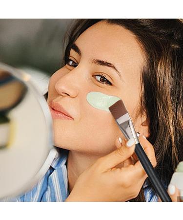 Contour Brush Travel-Friendy Cream Makup Brushes Reusable | Women Makeup Tools for Concealer Pre-Makeup Foundation Foundation Cream Masque Cream Skoulazeo - Buy Online on GoSupps.com