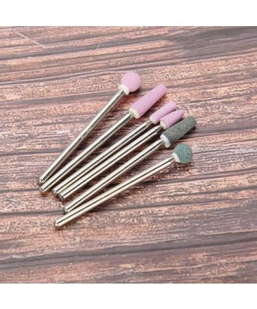 Stainless Steel Nail Drill Bit Set - 6Pcs Manicure Accessories for Nail Art - #5 - Buy Online on GoSupps.com