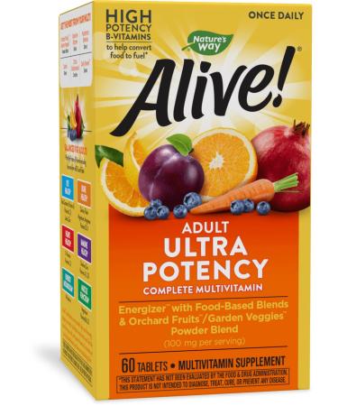Nature's Way Alive! Once Daily Multi-Vitamin 60 Tablets
