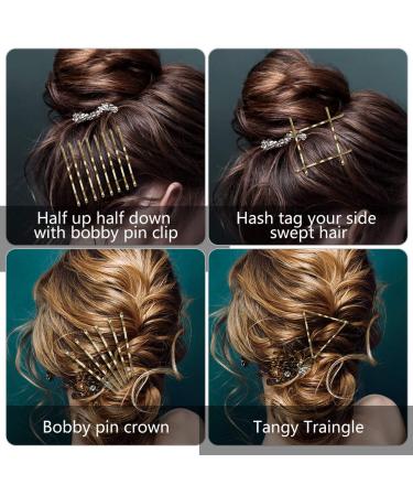 FIRDINK 400-Piece Hairpin Set | Durable Metal Hairpins for Women & Girls | Perfect for Wedding Updos & Hairdressing - Buy Online on GoSupps.com