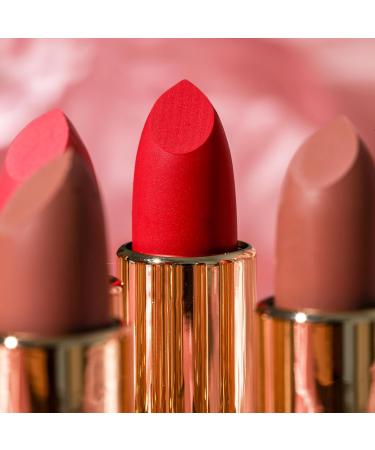 Paris Hilton Matte Lipstick Collection - Long Lasting Hydrating Full Coverage Lipsticks - 4 PCS - Buy Online on GoSupps.com