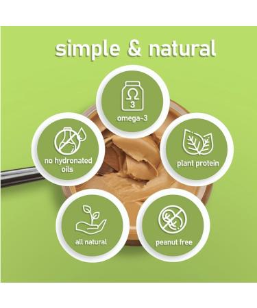 WOWBUTTER Crunchy Soya Spread - Peanut Butter Crunchy Alternative - Vegan, Gluten-Free, Halal, Kosher - 7g Protein, 1000mg Omega 3 - All-Natural - 500g (3 Pack) - Buy Online on GoSupps.com