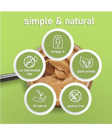 WOWBUTTER Crunchy Toasted Soya Spread - Tastes Like Peanut Butter - Nut-Free Vegan Gluten Free Halal & Kosher Protein Spread - 7g Plant Protein 1000mg Omega-3 per Serving All-Natural (1) - Buy Online on GoSupps.com