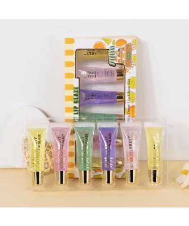 Nourishing Lip Oil | 6 Fruity Scents Fast-Absorbing Glossy Moisturizing Treatment for Travel Home Outdoors School Soft Texture - Buy Online on GoSupps.com