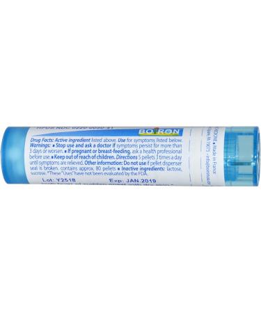 Aconitum Napellus 6C - Homeopathic Remedy for Sudden High Fever | 80 Pellets - Fast International Shipping - Buy Online on GoSupps.com