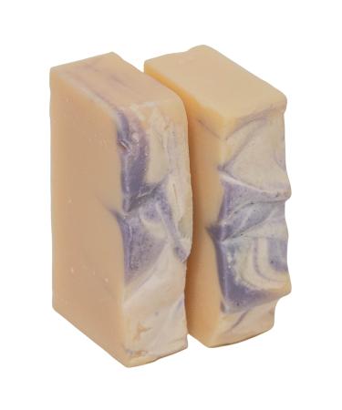 Goat Milk Stuff Goat Milk Soap - LAVENDER | All-Natural Soap  Moisturizing Bar For Hands and Body  For All Skin Types - Handmade  (Box of 2) Lavender 2 Count (Pack of 1)