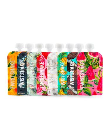 Twistshake Squeeze sachet 100ml 8x BUNDLE