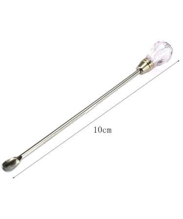 Beaute Galleria 3-Piece Nail Art Tool Set - DIY Spoon Spatula Needle Stick for Acrylic UV Gel & Rhinestone Mixing - Manicure Accessories - Buy Online on GoSupps.com