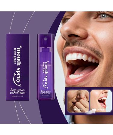  Zasdvn Mouthwash Spray - 10ml Natural Moisturizing And Refreshing Flavored Spray In Travel Size | For Women And Men With Sensitive Gums Throat And Teeth - Buy Online on GoSupps.com