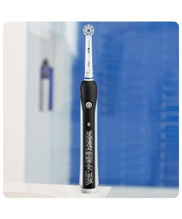 Oral-B Teen Electric Toothbrush - 3 Cleaning Modes Bluetooth App & Ortho-Care for Braces | Black & Brown - Buy Online on GoSupps.com