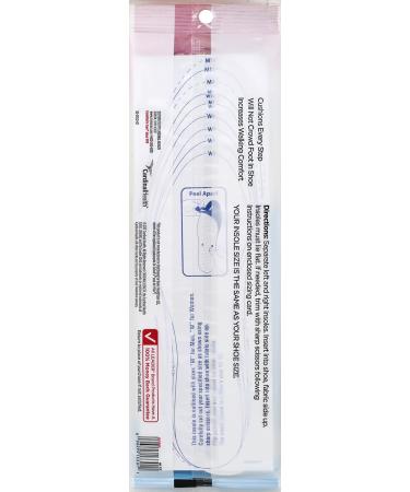 Leader Air Foam Cushioning Comfort Insoles - Unisex Extra Thick Dual Layer for Men & Women Keeps Feet Cool & Dry One Size Fits Most - Buy Online on GoSupps.com