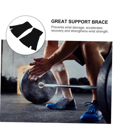 FRCOLOR Exercise Gloves for Men & Women | Black Carpal Tunnel Hand Sleeves & Rest Mittens Ideal for Fitness & Recovery - Buy Online on GoSupps.com