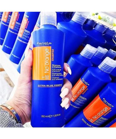 Fanola No Orange Shampoo & Conditioner Set - 350ml (11.83 fl oz) - Buy Online on GoSupps.com
