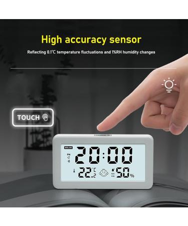 Digital Temperature Humidity Meter | High Precision Electronic Wall Thermometer Hygrometer for Greenhouse - International Shipping Available - Buy Online on GoSupps.com