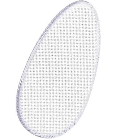 Glass Foot File Callus Remover - Clear Glass Foot File Pedicure Helper | in-Shower Foot Scrubber Dead Skin Remover Dry Heels Skin Remover Pedicure Kit for Feet Dead Skin Smoothing Egg - Buy Online on GoSupps.com