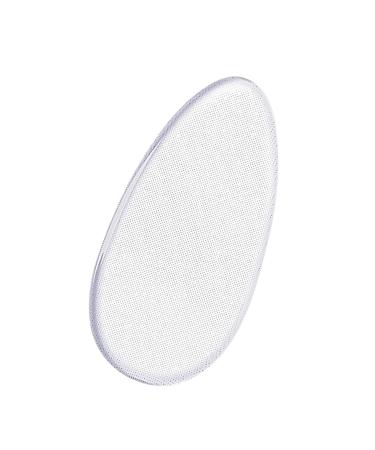 XIAOXIAOYU Glass File for Feet Glass Callus Remover | Clear in-Shower Foot Scrubber Callus Remover Pedicure Foot File for Smoothing Feet Dead Skin Egg