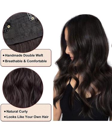 Clip-In Extensions 50 cm 4-Piece Set 200 g Like Real Hair Extensions Clip-In Extension Long Curls Synthetic Hairpieces for Women (P86/613) - Buy Online on GoSupps.com