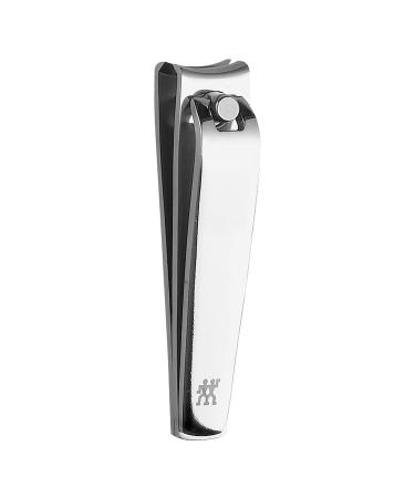 Twin nail clipper for fingernails high -quality nail cutters made of polished stainless steel for feet and hands 60 mm 60 mm - glossy single