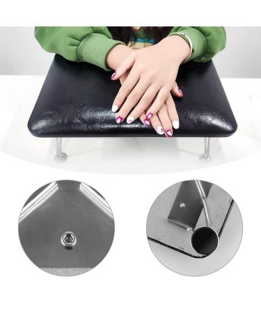 Nail Arm Rest Pillow - Microfiber Leather Hand Pillow Holder for Nail Art - Daily Life Armrest and Footstool - Buy Online on GoSupps.com