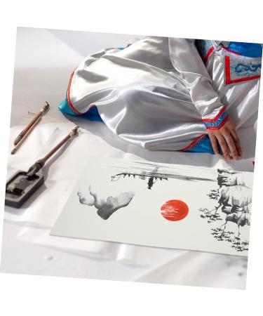 COHEALI 10 sheets Brush on Thick Be for Half Convenient Art Supplies Ripe Multi-functional White 0.1X30X50CM - Buy Online on GoSupps.com