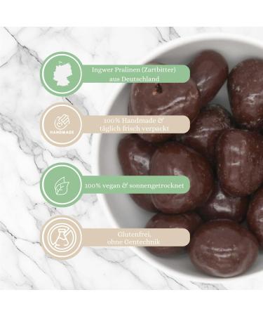  1001 Frucht 1001 Fruit Ginger Chocolates with Chocolate Coating 250g | Soft Chocolate | Ginger Chocolate - Buy Online on GoSupps.com