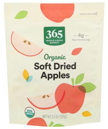 365 by Whole Foods Market, Apples Soft Dried Organic, 3.5 Ounce