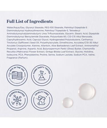 Buy Line Smoothing Serum - Reduce Deep Wrinkles Firm & Hydrate Skin - Anti-Aging Face Serum with Antioxidants Peptides Ginkgo Biloba & Aloe - Buy Online on GoSupps.com