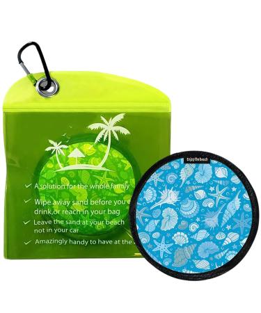 Retailage de sable pour la plage le dissolvant de sable de plage Sac de d m nagement de imperm able portable | Soft r utilisable en poudre de nettoyage pour un nettoyage rapide et Bleu 1 unit (Lot de 1)